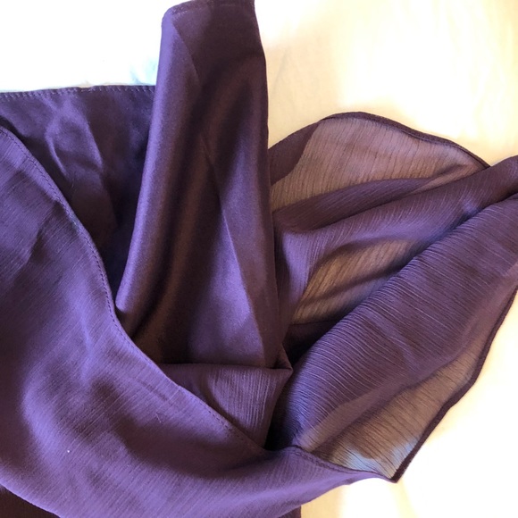 David’s Bridal Bridesmaid Dress in Plum - Picture 4 of 6